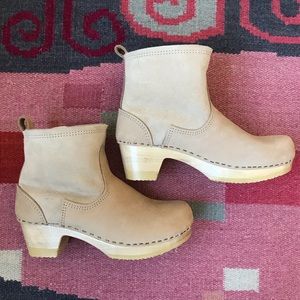 No 6 Shearling Ankle clog boot 38 NWOT